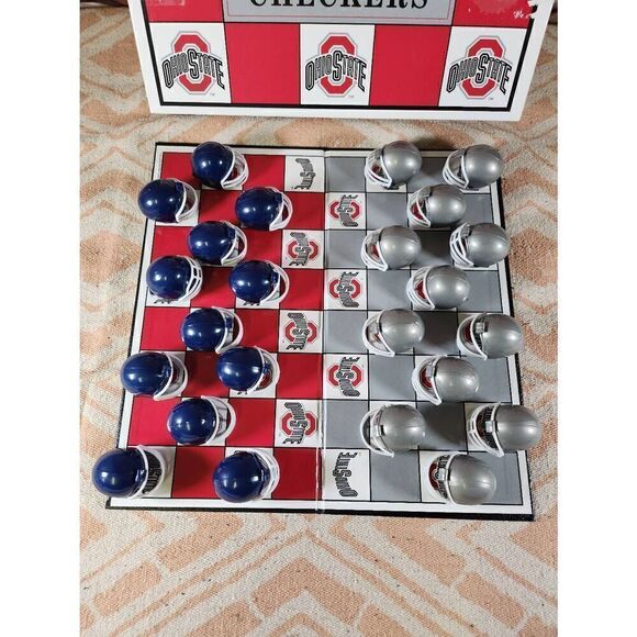 Vintage Ohio State College Checkers Classic Rival Edition USA Made! #A93 - Picture 7 of 9